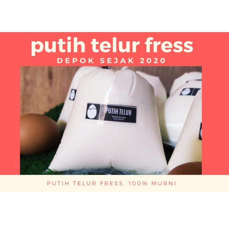 

Kirim langsung PUTIH TELUR FRESS MATANG 1/2KG/DEPOK GRH