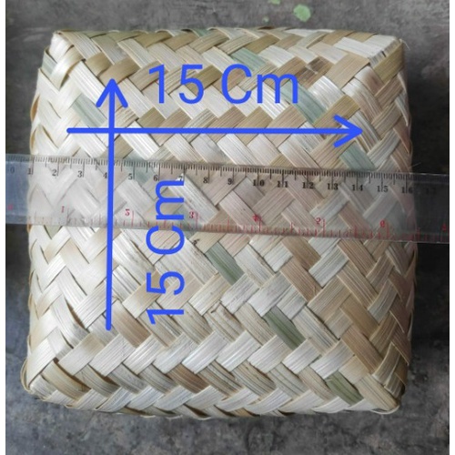 

Besek Bambu 15x15 Hampers Eceran dan Grosir
