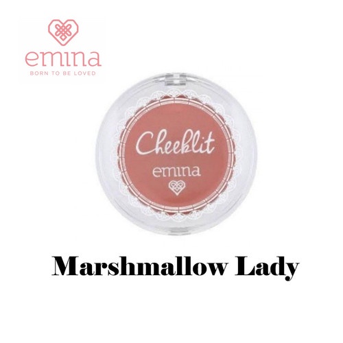 MFI - EMINA CHEEK LIT PRESSED BLUSH ON 3,5GR/CATTON CANDY/MASHMALLOW LADY