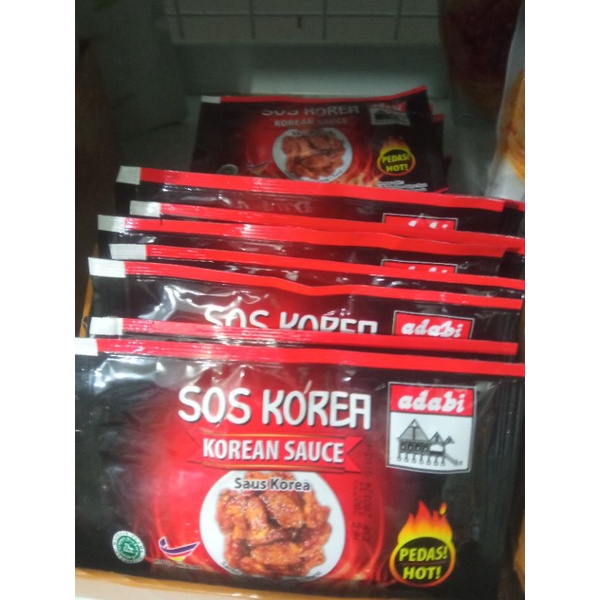 

ADABI Saus Sos Korea Super Pedas 2 saset