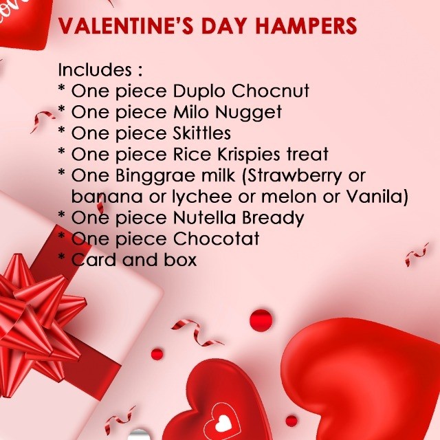 

✨READY✨ -HAMPERS A FOR VALENTINE / CNY- 1.1.23