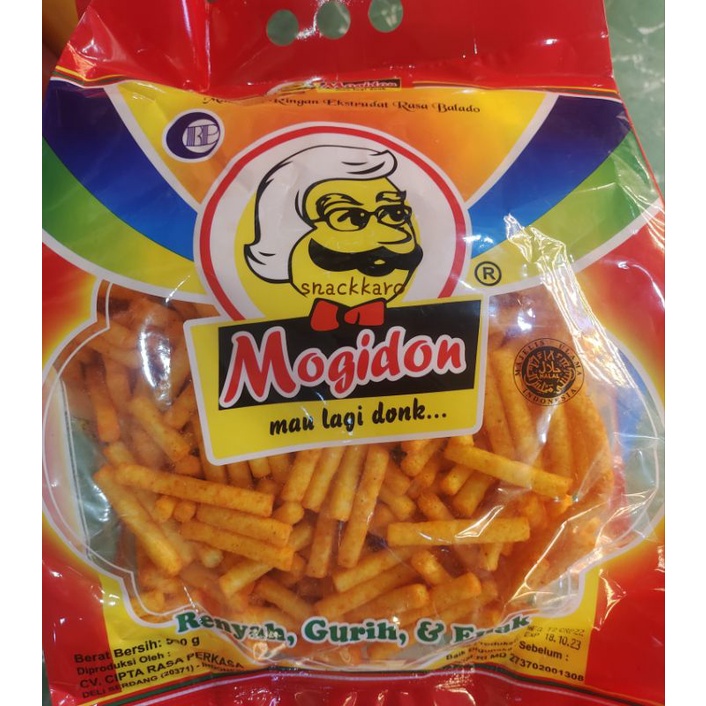 

Mogidon Stik Balado 500gr Snack Makanan Ringan Stik Stick Balado Pedas