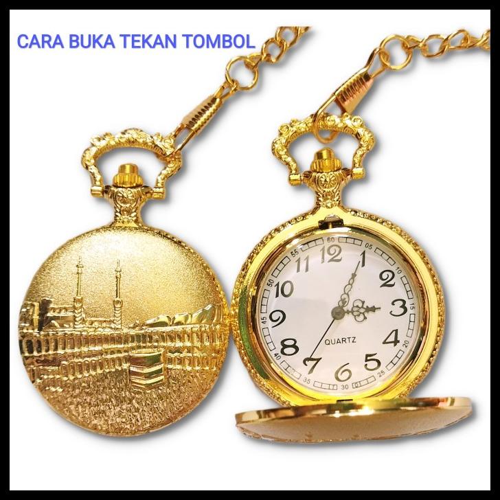 Jam Saku Motif Masjid Al Aqsa Model Kuno Koleksi Hadiah Ulang Tahun