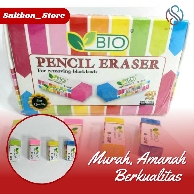 

PENGHAPUS / STIP WARNA BIO 5pcs