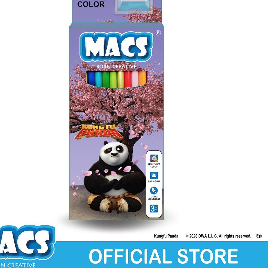 

Recomend 빠 Macs Pensil Warna Kung Fu Panda 12 color pencils