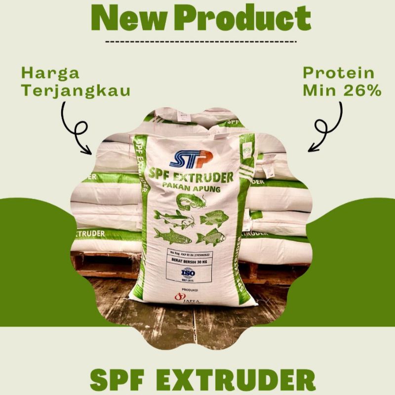 [1-30 Kg] STP pakan Nila & Mas Extruder