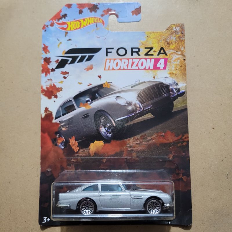 HOT WHEELS [ BUBBLE PECAH ] ASTON MARTIN 1963 DB5 / FORZA HORIZON 4 [ SILVER ]