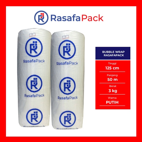 

Bubble Wrap Rasafapack 50cm x 125cm, 3 Kg