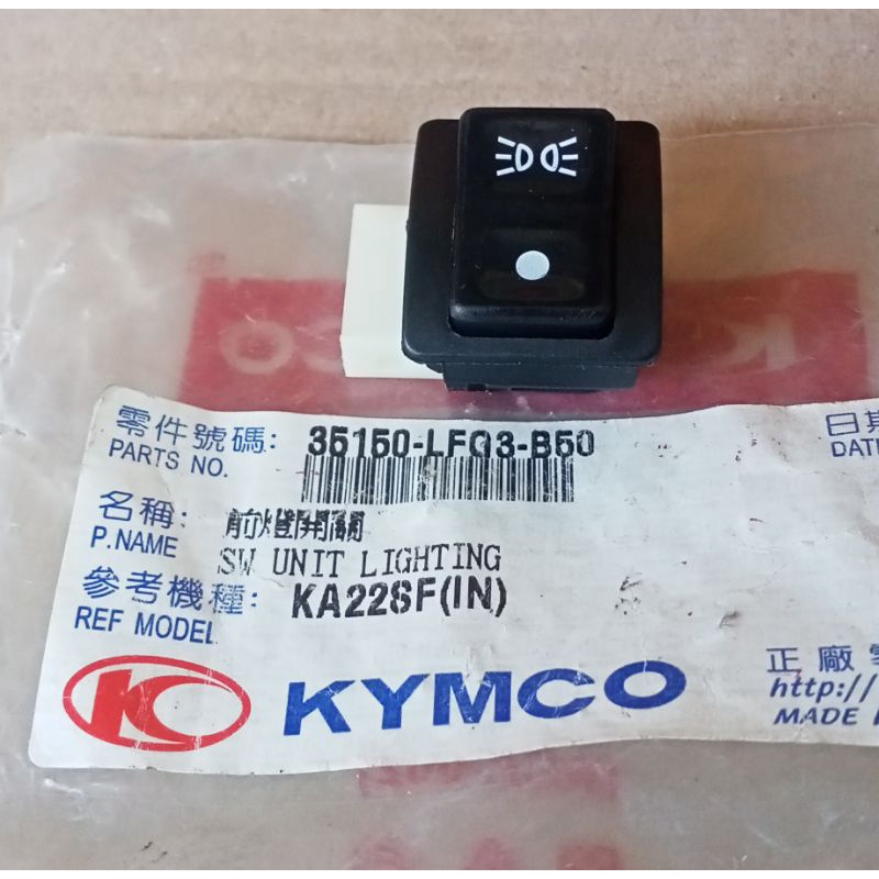 Tombol Lampu Kymco Libero