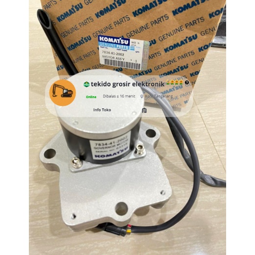 Motor Gas Komatsu PC 200-7 MURAH