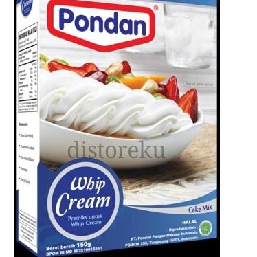 

Termurah[KI3]-PONDAN WHIP CREAM bubuk instan krim kue