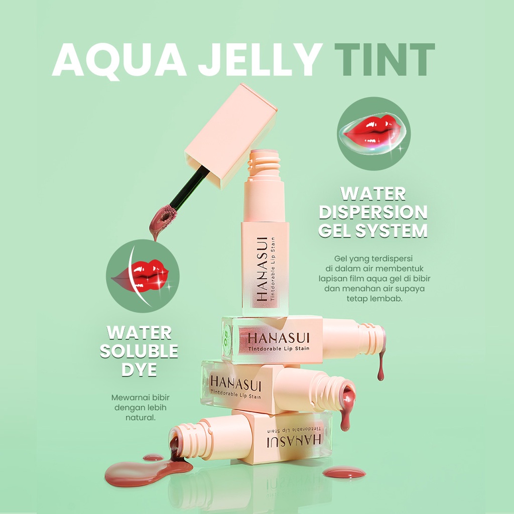 Hanasui Tintdorable Lip Stain - Hanasui Liptint  ✅ BPOM