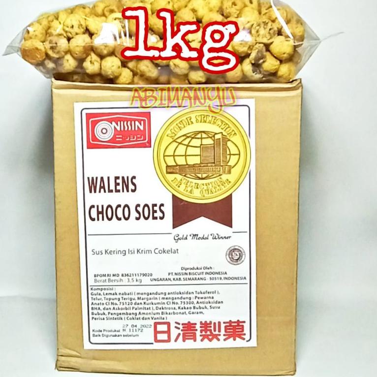 

Harga Diskon walens choco soes nissin 1 kg - sus coklat kiloan SFA