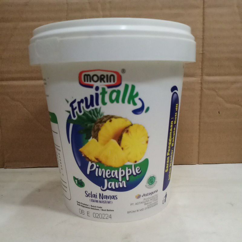 

Morin Fruitalk Pineapple Jam Selai Nanas / Isian Nastar 1 kg