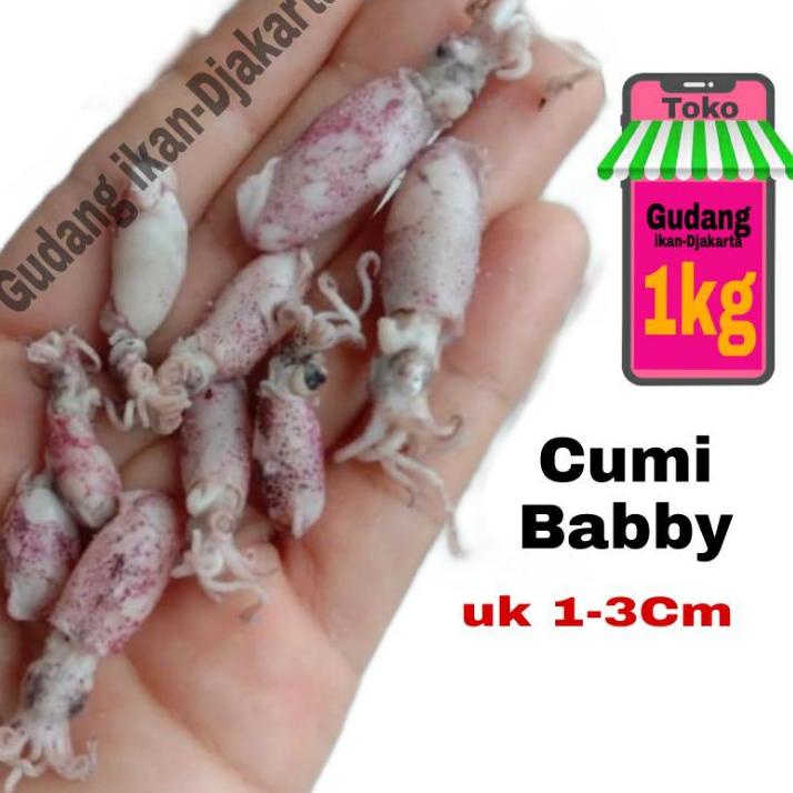 

♠ Ikan asin cumi babby netto-1kg ☆