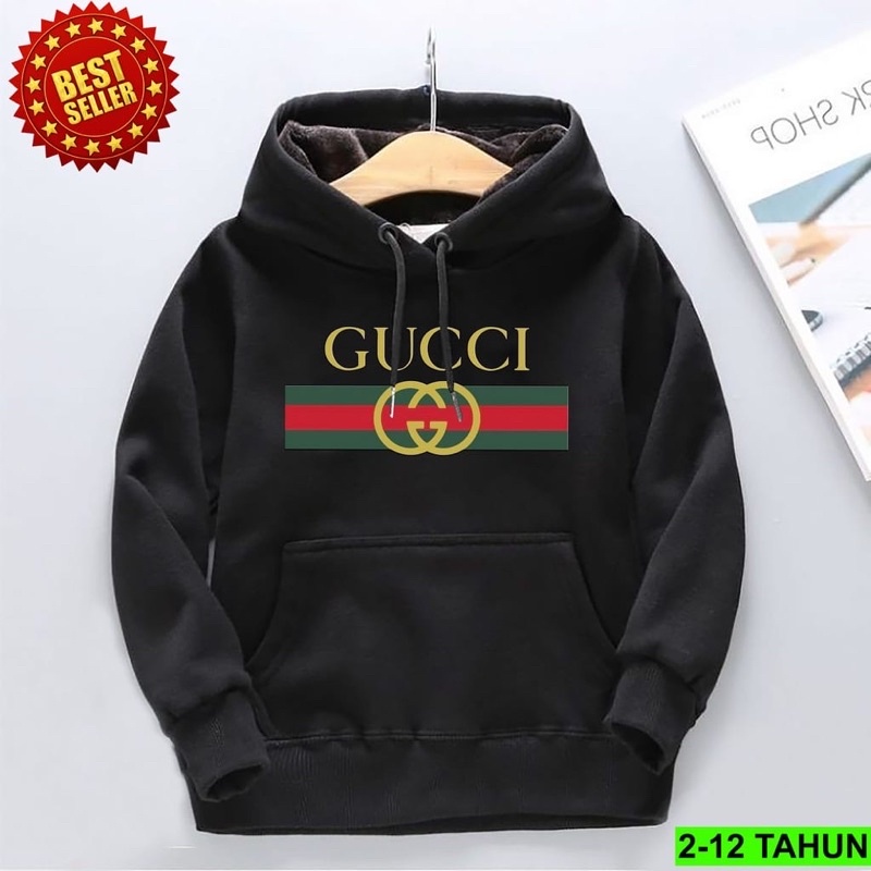 hoodie anak usia 1-12 tahun sweater anak motif kartu anak jaket anak sweater anak motif GUCCI jaket 