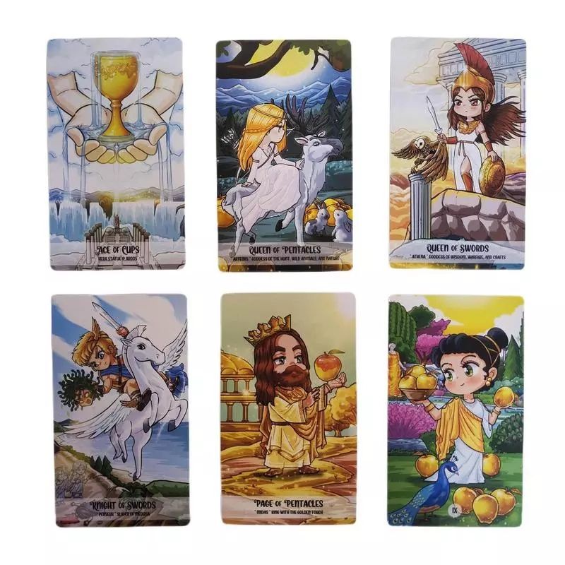 Pythia Tarot 12x7cm include guide paper