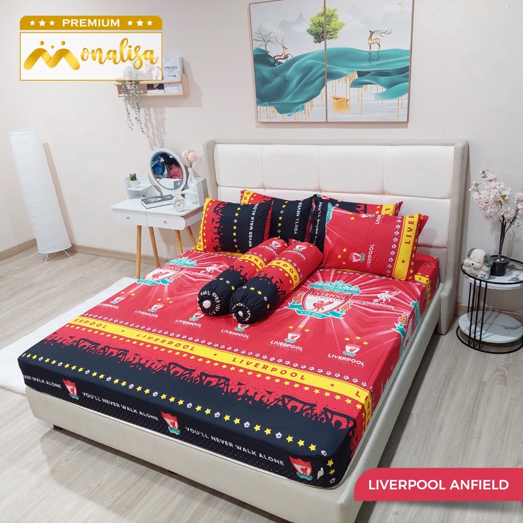 Monalisa Premium Sprei Uk 160/180 - Liverpool Anfield