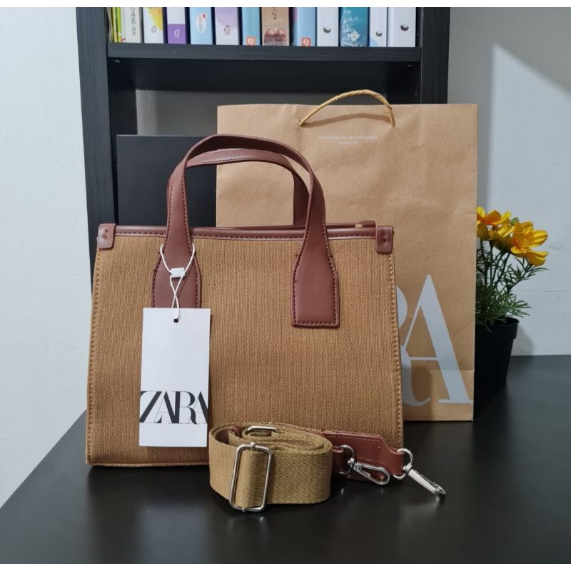 Zara Kanvas Mini Totte bag