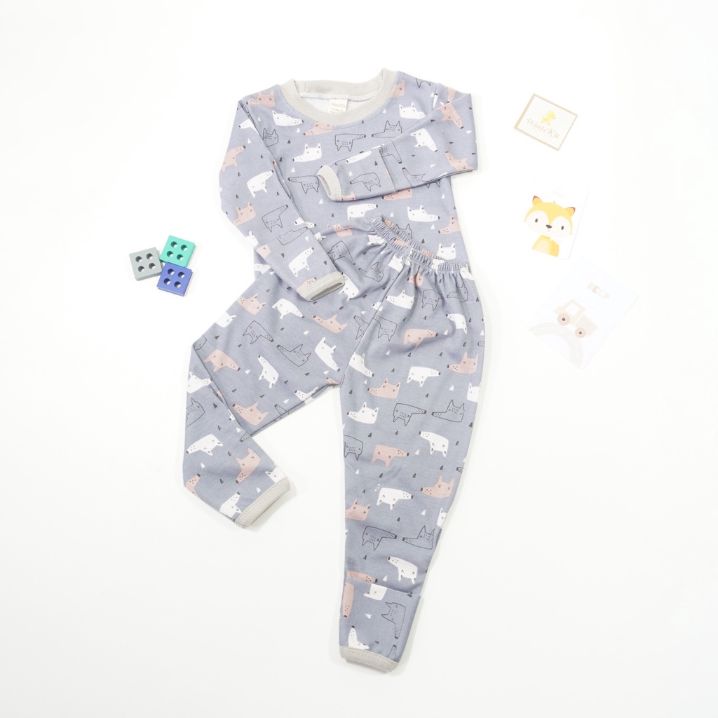 WINTEKU SET OBLONG PANJANG Kids and Baby-Setelan OBLONG PANJANG Anak dan Bayi BOY SafariLAND