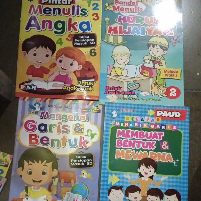 

buku mewarnai anak paud /tk