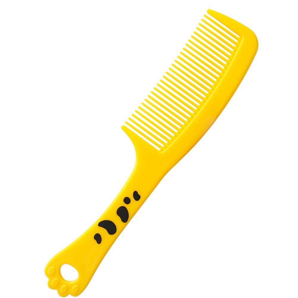 SKJK   Sisir Kartun Portable Kawaii Aksesoris Rambut Cat Paw Hairdressing Handle Sikat Rambut