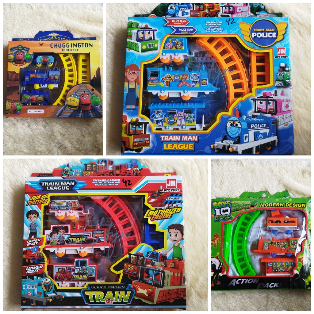 MAINAN ANAK REL KERETA API // TRACK TRAIN PLAY