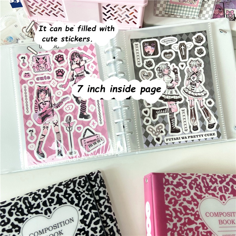 Buku Album Foto Ukuran A6 3 / 5 / 7 Inch 200 Kantong Gaya Korea