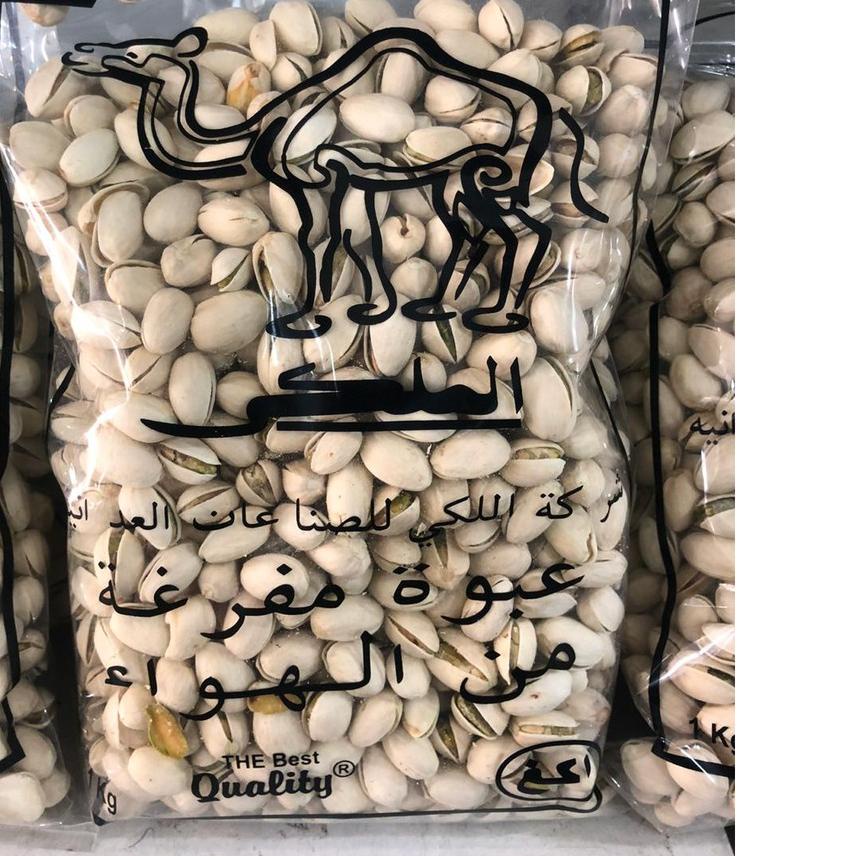 

COD[KP8]-Kacang Fustuk Pistachio 1kg Kacang khas Arab Pistacio 500gram Panggang