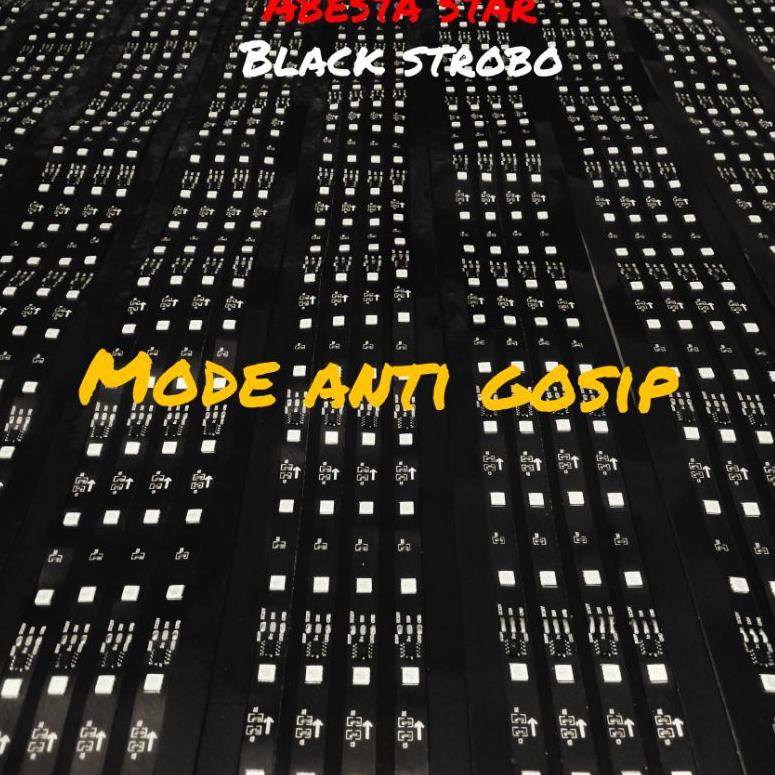 strobo kaca depan mobil 12v/24v Led hitam 120cm-140cm pickup truck l300 elf canter CRKR09157