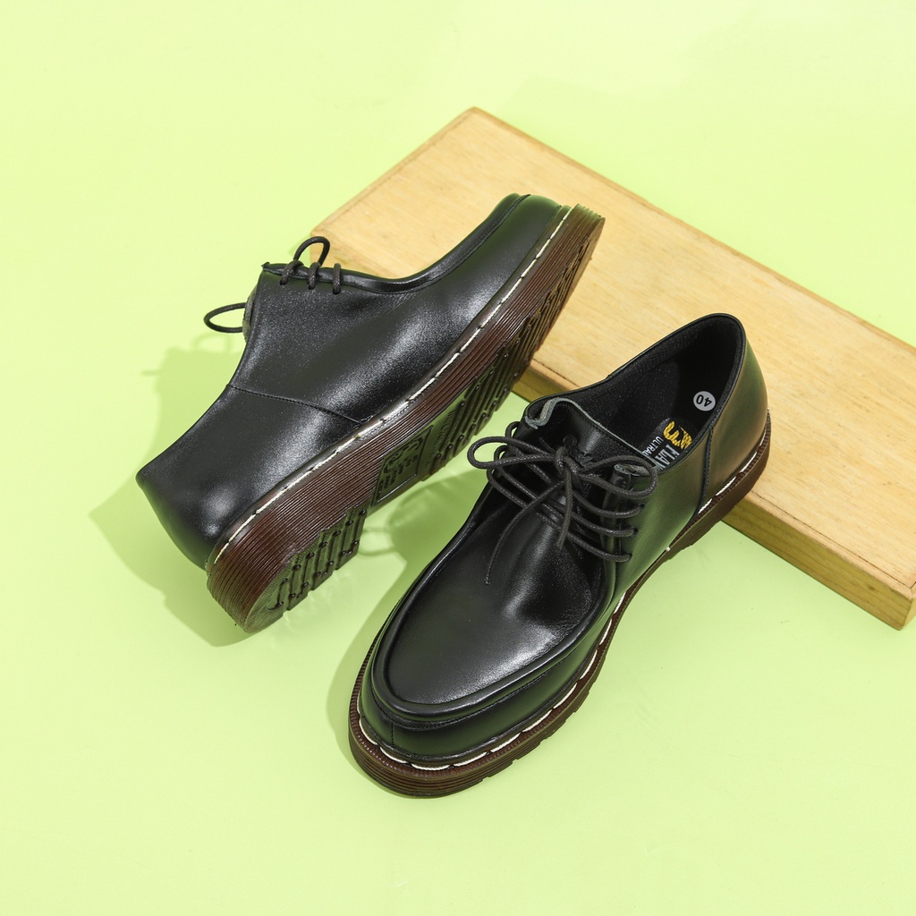 sepatu kulit pria sepatu clark style sepatu pantofel pria sepatu kerja pria flavio boston