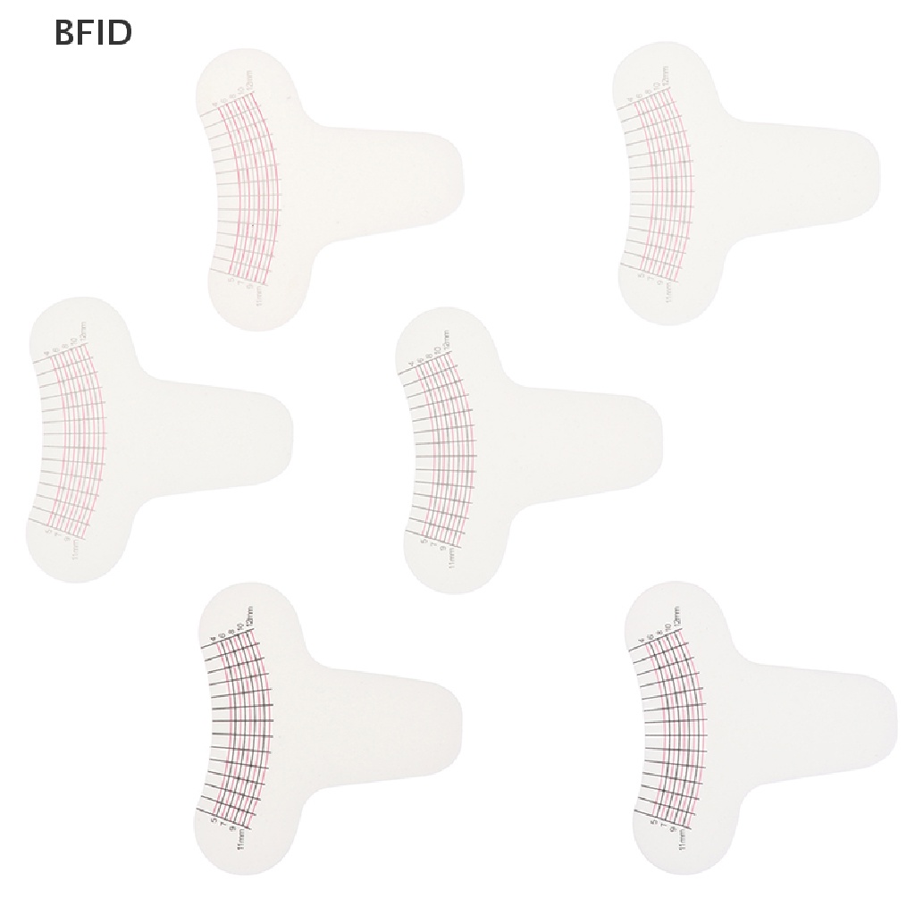 [BFID] Penggaris Stensil Alis Bulu Mata Panjang Dan Pengeriting Derajat Ukur Penggaris Tools [ID]