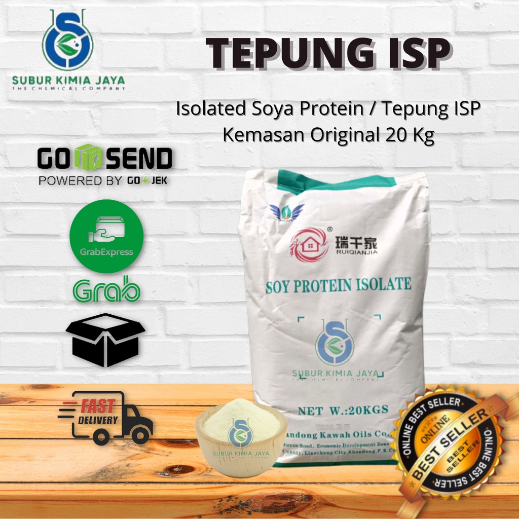 

Tepung ISP / Isolated Soya Protein 20 Kg Khusus Kurir Instant