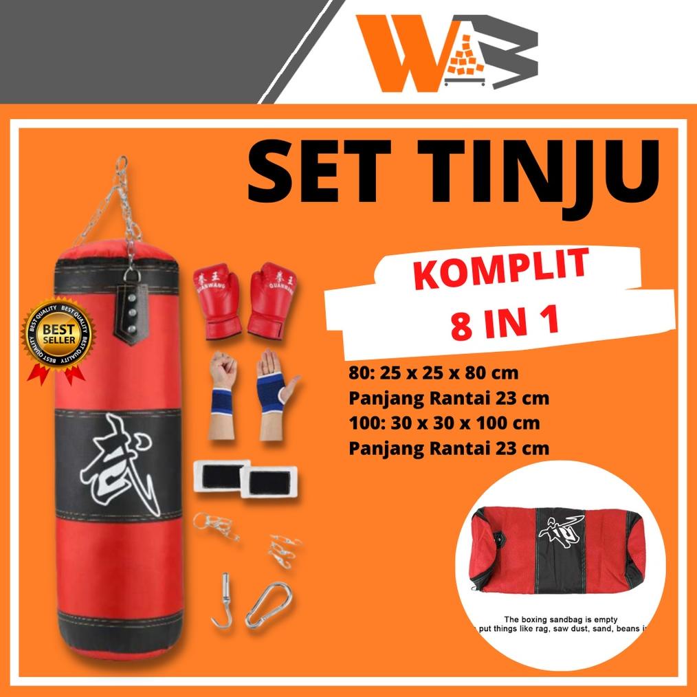 Samsak Tinju Sarung Tinju Gantung Anak Dewasa Sarung Tangan Alat Latihan Taekwondo Tinju Muay Thai S