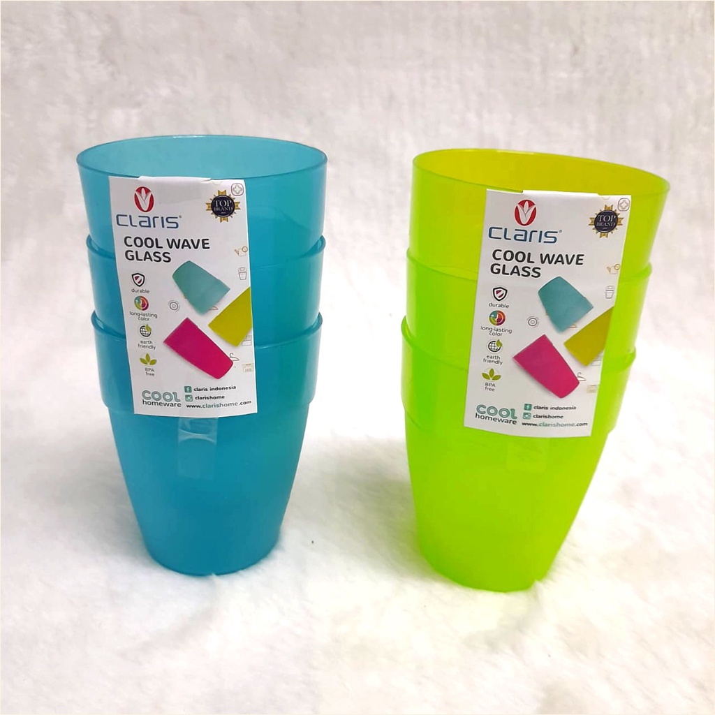 Gelas Plastik Claris Gelas 2215-3