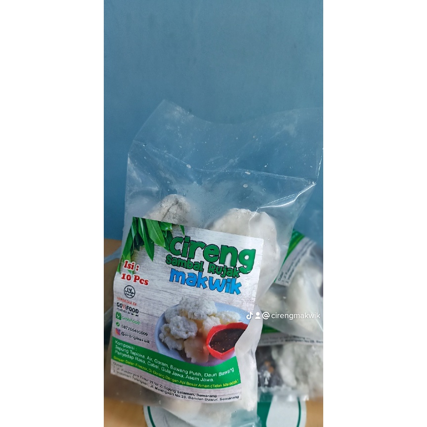 

CIRENG SAMBAL RUJAK MAKWIK
