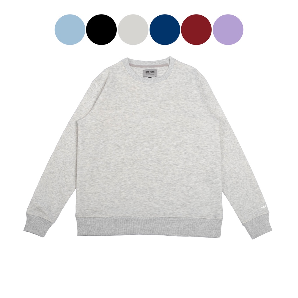 

ID FLADE STUDIOS - SWEATER CREWNECK PLAIN