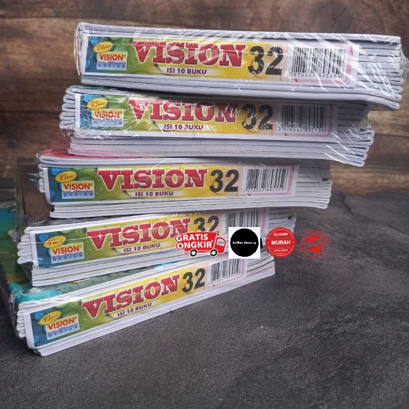 

(32) NEW VISION 32/buku tulis/grosir buku/note book/buku catatan