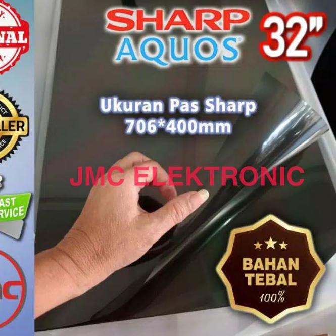 ➧ POLARIS POLARIZER LCD TV SHAAQUOS 32 INCH 0 DERAJAT POLARISER POLARIZED PLASTIK LCD LED BAGIAN DEP