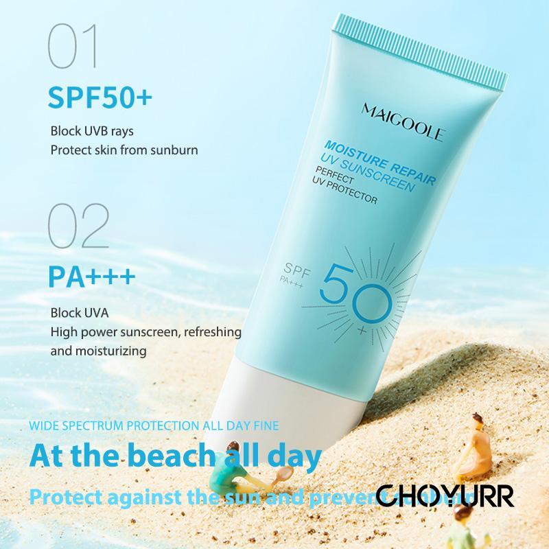 【COD】Sun Block SPF 50 Sun Screen Wajah Tahan 12.5 Jam PA+++ Tosca Sunblock Suncare Lotion Tahan Air Tahan Lama-CH