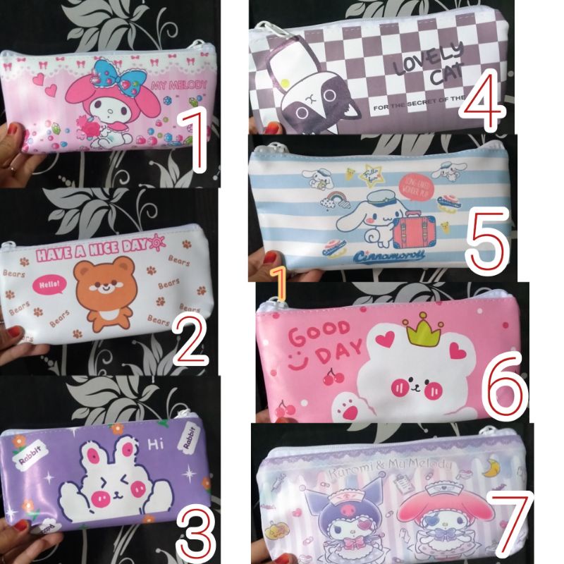 

TEMPAT PINGSIL/ PULPEN KARAKTER/KOTAK PINGSIL/DOMPET ATK