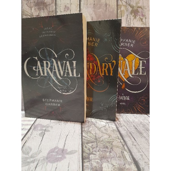 BOOKED Caraval Series Set [ PRELOVED]