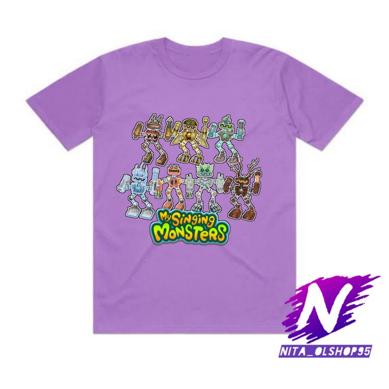 kaos anak baju anak mysinging monsters terbaru karakter
