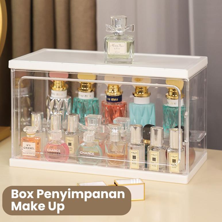 Greenland Rak Parfum Acrylic Storage Organizer Rak Kosmetik Penyimpanan Skincare Make up HRM318 C66K