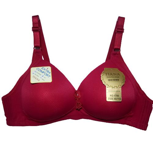 Terbaru BH Tiana Pola Pori Cup Jumbo  D-E 1780 Bra size 42-48 Bisa Bayar Ditempat COD