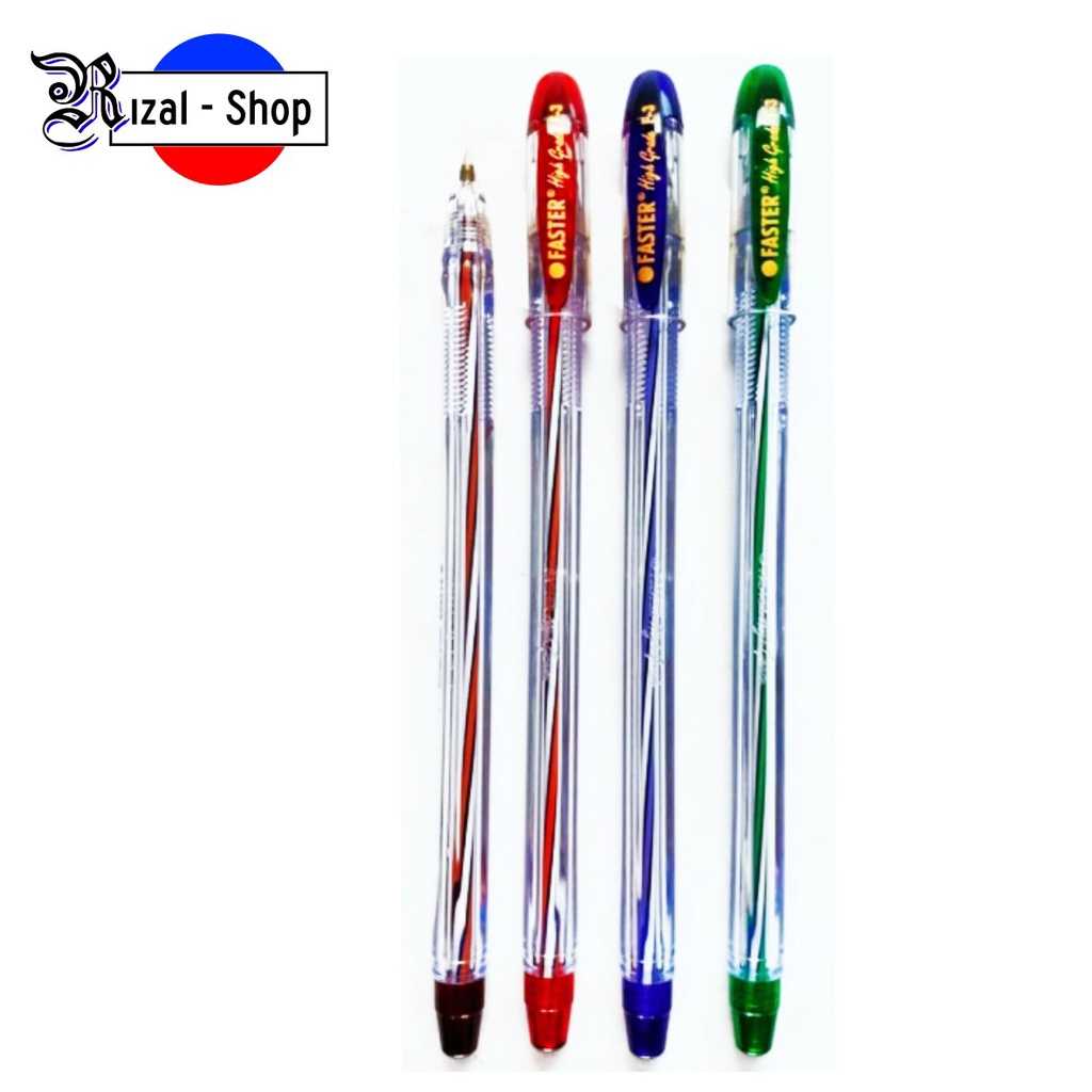 

Pulpen Bolpen Faster F3 Hitam
