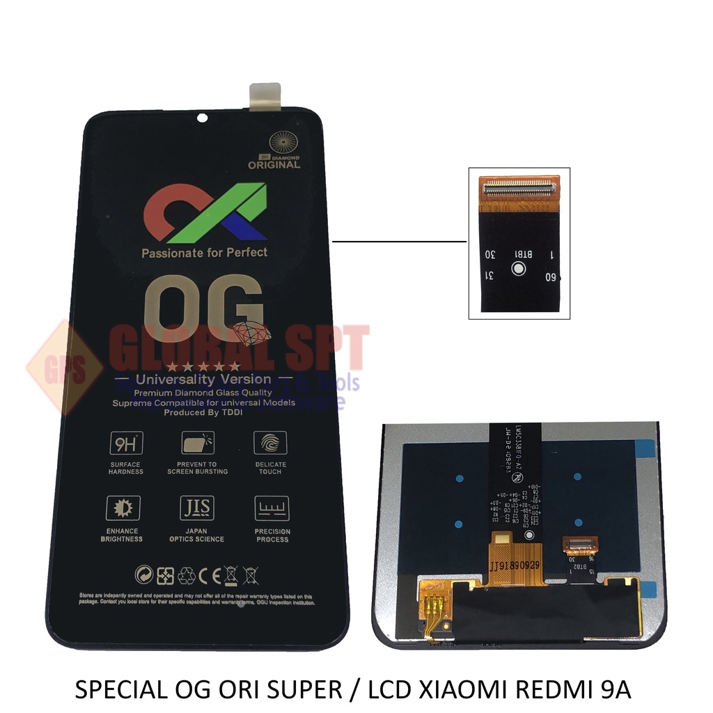 LCD TOUCHSCREEN XIAOMI REDMI 9A / 9C / REDMI 10A