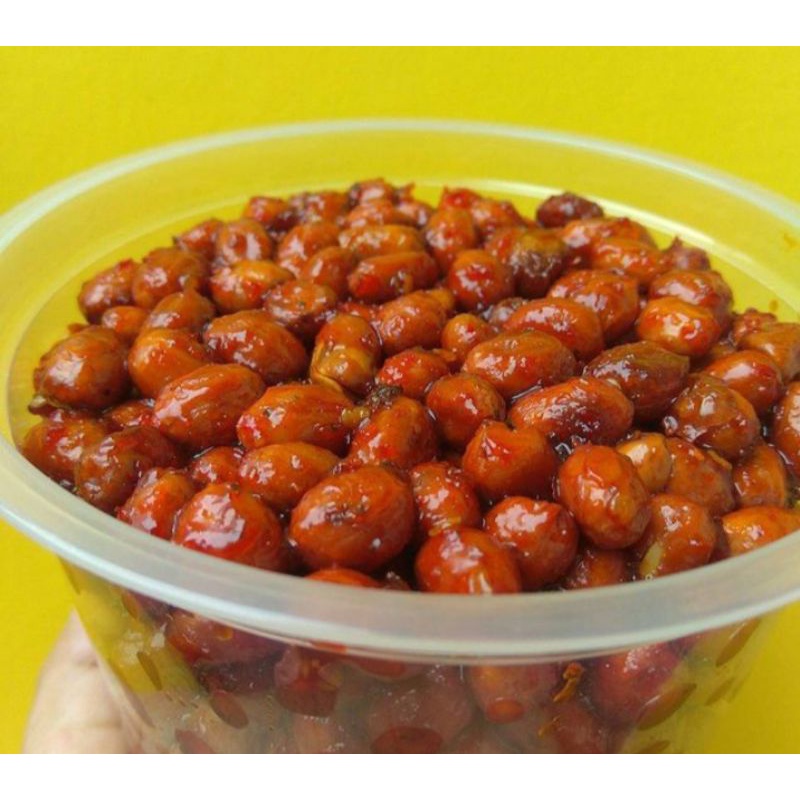 

kacang jadul pedas manis kemasan thinwall 200 ml
