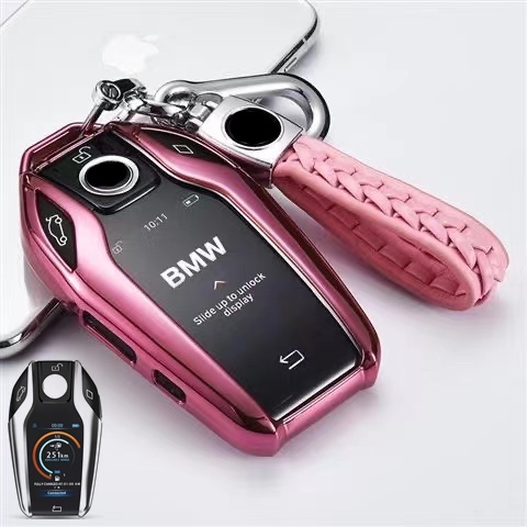 Untuk Bmw3 4 5seri 320i 530i 550i F20 F21 F30 F31 F25 F01 F02 Silikon Mobil Smart Key Case Dengan Key Fob