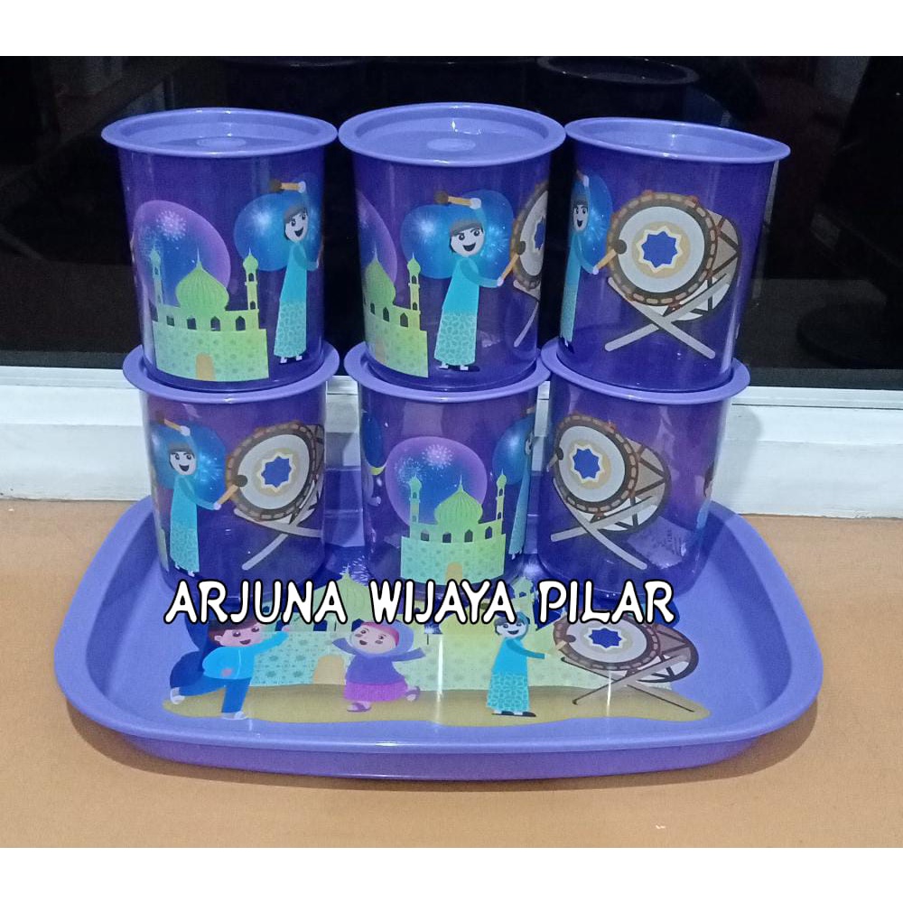 TOPLES lebaran set 6 jumbo 1000gr + 1 nampan tobaki Calista bubblewrap